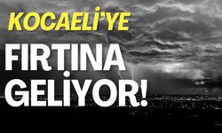 Kocaeli Valiliği’nden Fırtına Uyarısı!