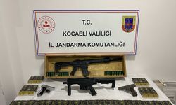 Gebze'de Çok Sayıda Silah ve Mühimmat Ele Geçirildi