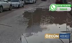 Vatandaş Biriken Suya Çözüm İstiyor