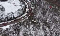 Kartepe'de Yaşanan Kaza Böyle Görüntülendi