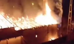 Elektrik Patlaması Atölyeyi Yuttu!