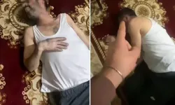 Babasını Dövüp Kayda Aldı!