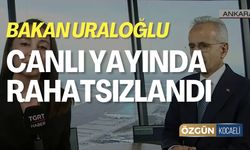 Bakan Uraloğlu Canlı Yayında Rahatsızlandı
