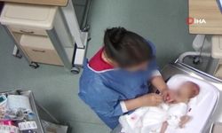 5 Günlük Bebeği Tokatlayan Hemşire Teslim Oldu