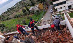 Fırtına Sonrası Şehit Ailesine Büyükşehir’den Destek Eli