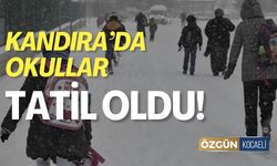 Kandıra'da Okullar Tatil Edildi!