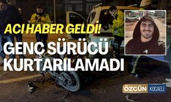 Komşudan Acı Haber: Genç Sürücü Kurtarılamadı