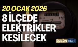 Bugün 8 İlçede Elektrikler Kesintileri Yaşanacak