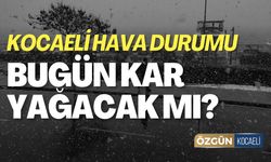 Kocaeli Hava Durumu: Bugün Kar Yağacak Mı?