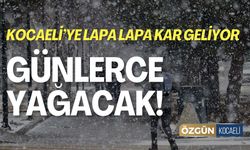 Lapa Lapa Kar Geliyor! Günlerce Yağacak!
