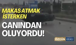 Makas Atmak İsterken Canından Oluyordu!