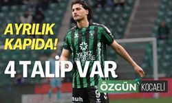 Kocaelispor’da ayrılık kapıda; Dört talip var