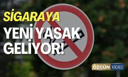 Sigaraya Yeni Yasak Geliyor!