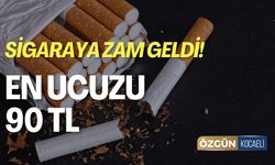 Sigaraya Zam Geldi! En Ucuzu 90 TL