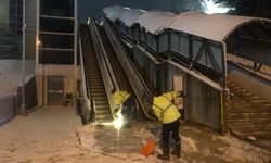 Kocaeli’de Kar Mesaisi Gece Boyu Sürdü