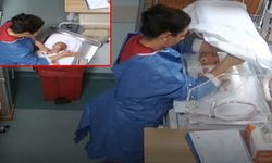 Skandalın Görüntüsü: 5 Günlük Bebeği Döverek Engelli Bıraktı