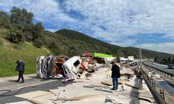 Kocaeli'de Tır Kazası!