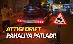 Attığı Drift Pahalıya Patladı!