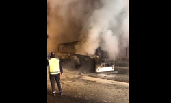 Kuzey Marmara Otoyolu’nda Otobüs Alev Alev Yandı