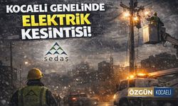 Kocaeli’de Planlı Elektrik Kesintisi Uyarısı