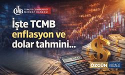 Merkez Bankası Enflasyon ve Dolar Tahmini Belli Oldu