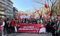 CHP'li gençler "Gençlik Kortejiyle" alana gidiyor