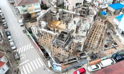 Kuruçeşme Merkez Camii’nde Çalışmalar Yüzde 40’a Ulaştı
