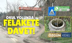 Okul yolunda açık rögar, İSU sessiz, halk tedirgin: "Bu nasıl ilgisizlik"