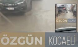 İzmit’te sağanak vurdu, Kuruçeşme’de sokaklar göle döndü