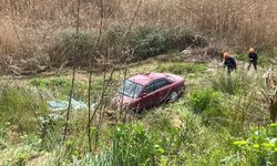 Şarampolden Uçtu: 40 Metreden Çakılıp Sağ Kurtuldular