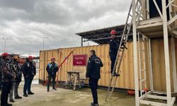 Büyükşehir personeline “yüksekte çalışma” eğitimi