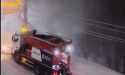 Kartepe’de Baharın İlk Gününde Kar Sürprizi