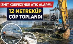 İzmit Körfezi’nde Atık Alarmı: 12 Metreküp Çöp Toplandı
