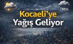 Kocaeli’de Yağışlı Hava Geliyor