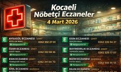 4 Mart 2026 Kocaeli Nöbetçi Eczaneler