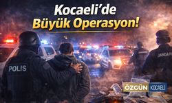 Kocaeli'de Dev Operasyon! Onlarca Kişi Tutuklandı