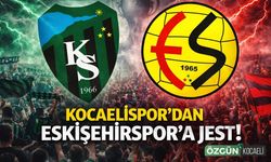 Kocaelispor’dan Eskişehirspor’a Jest!