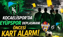 Kocaelispor’da Sarı Kart Alarmı!