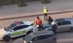 Seka Tüneli’nde Kontrolden Çıkan Araç Polis Memuruna Çarptı