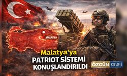 Malatya'ya Patriot Sistemi Konuşlandırıldı