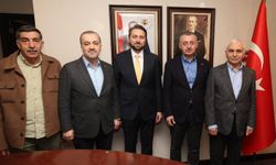 Büyükakın ve Talus Halep’te Temaslarda Bulundu