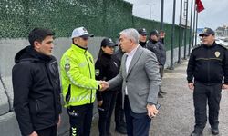 Emniyet Müdürü Karaduman’dan bayramda sahadaki polislere ziyaret