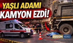 Yaşlı Adamı Kamyon Ezdi!