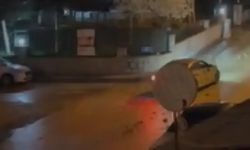 İzmit’te Patlayan Su Borusu Sokağı Göle Çevirdi