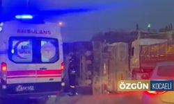 Dilovası’nda Tır ile Kamyon Çarpıştı: Yaralılar Var