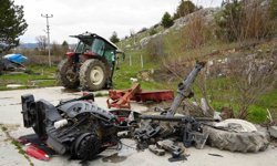 Korkunç Kaza! Traktör İkiye Ayrıldı