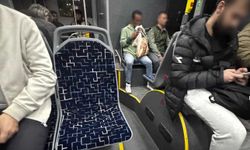Halk Otobüsünde Şok Eden Görüntüler!