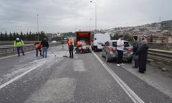 Kocaeli TEM'de Zincirleme Kaza!