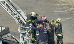 Dereye uçan kamyonetin sürücüsü hayatını kaybetti