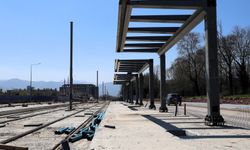 : Kartepe Tramvay Hattı’nda Durak Montajı Başladı